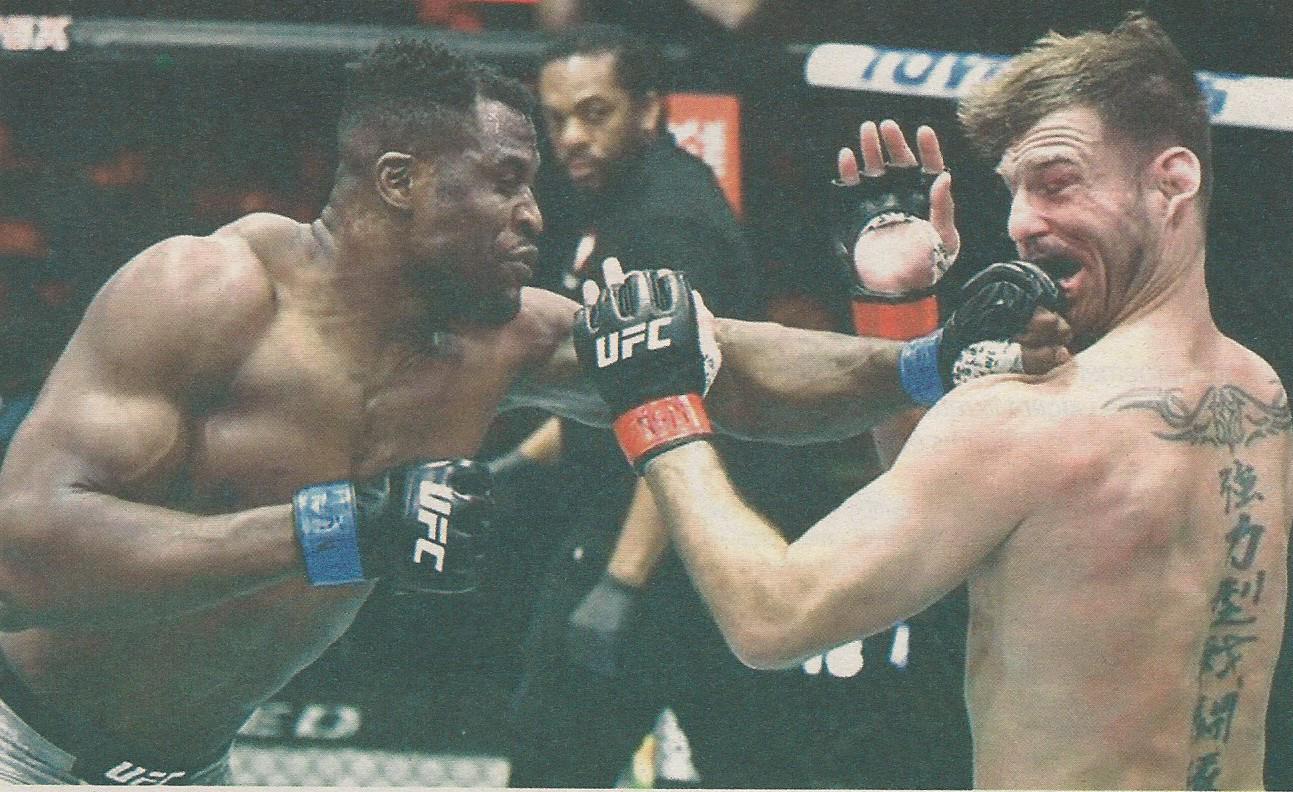 Monsieur Francis Ngannou champion du monde MMA